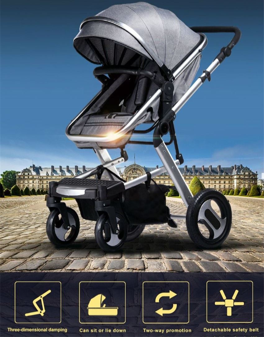 Luxury 3 in 1 Baby Stroller